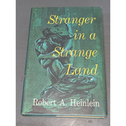 Vintage Book Stranger in a Strange Land by Robert Heinlein 1961 BCE HCDJ