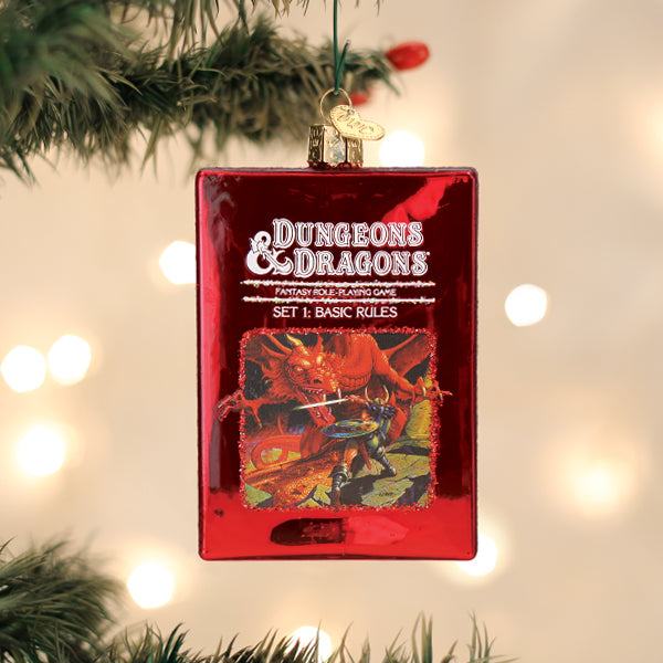 Dungeons & Dragons Red Box Ornament NOT AVAILABLE AT MINDEN STORE