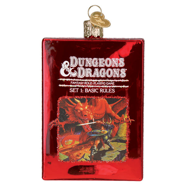 Dungeons & Dragons Red Box Ornament NOT AVAILABLE AT MINDEN STORE
