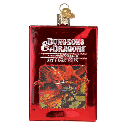 Dungeons & Dragons Red Box Ornament NOT AVAILABLE AT MINDEN STORE