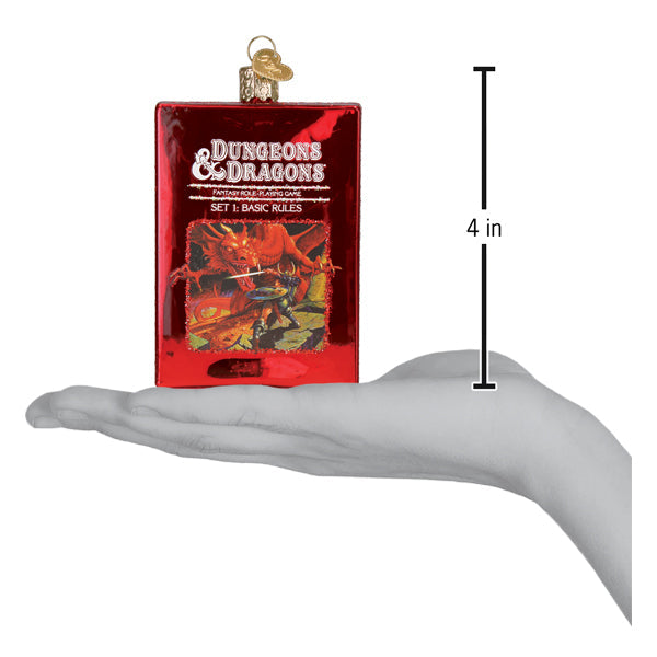 Dungeons & Dragons Red Box Ornament NOT AVAILABLE AT MINDEN STORE