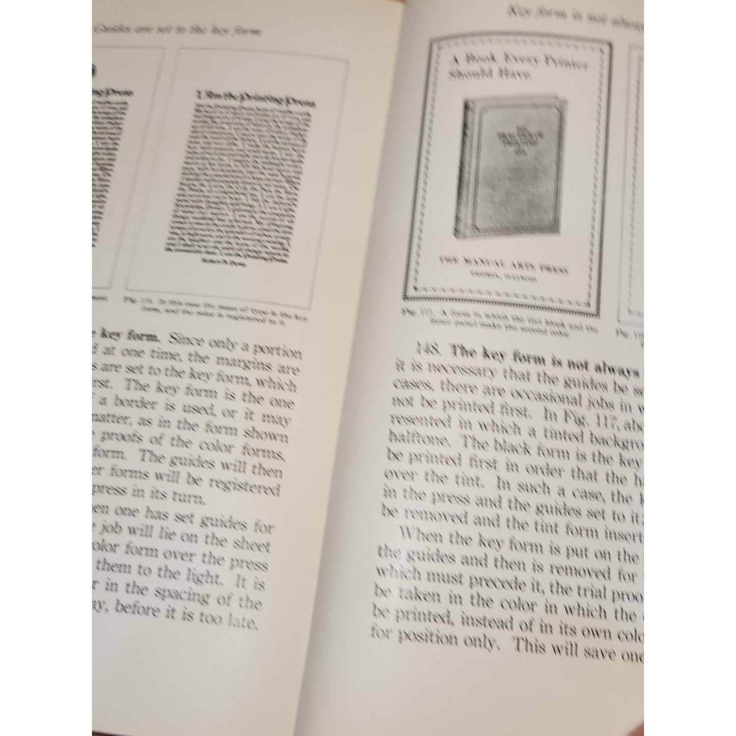 Vintage Hardcover Book Elementary Platen Presswork Ralph W. Polk 1931 Vb91