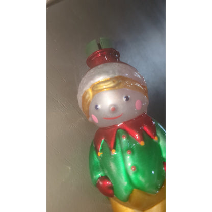 Vintage Avon Glass Light Cover Elf NIB