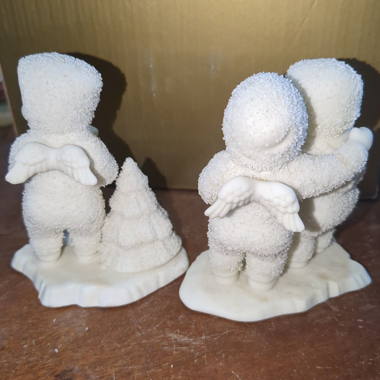 Department 56 Snowbabies "Winter Tales of the Snowbabies" and "Twinkle Little Stars" Set of 2 with 3 Snowbabies CLEARANCE sb08
