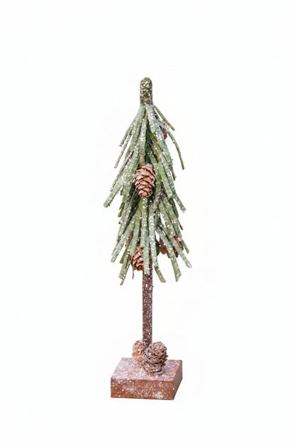 Glittered Pinecone Tree, 10 inch
