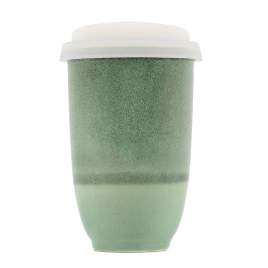 Emerald 12oz Ceramic Travel Mug – Reusable & Stylish nc2