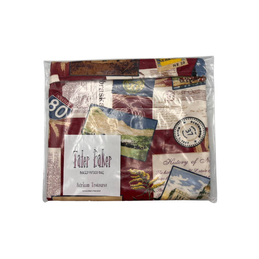 Tater Baker Baked Potato Microwave Bag | Nebraska Designs | Heirloom Treasures