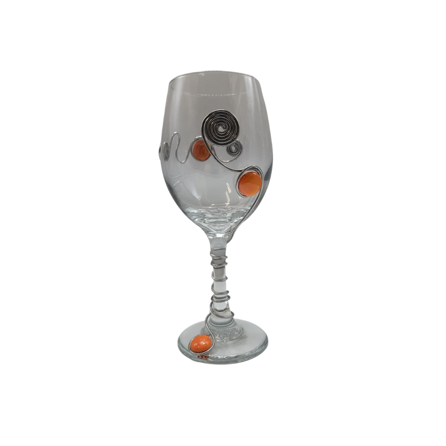 SALE | Embellished Wine Glass