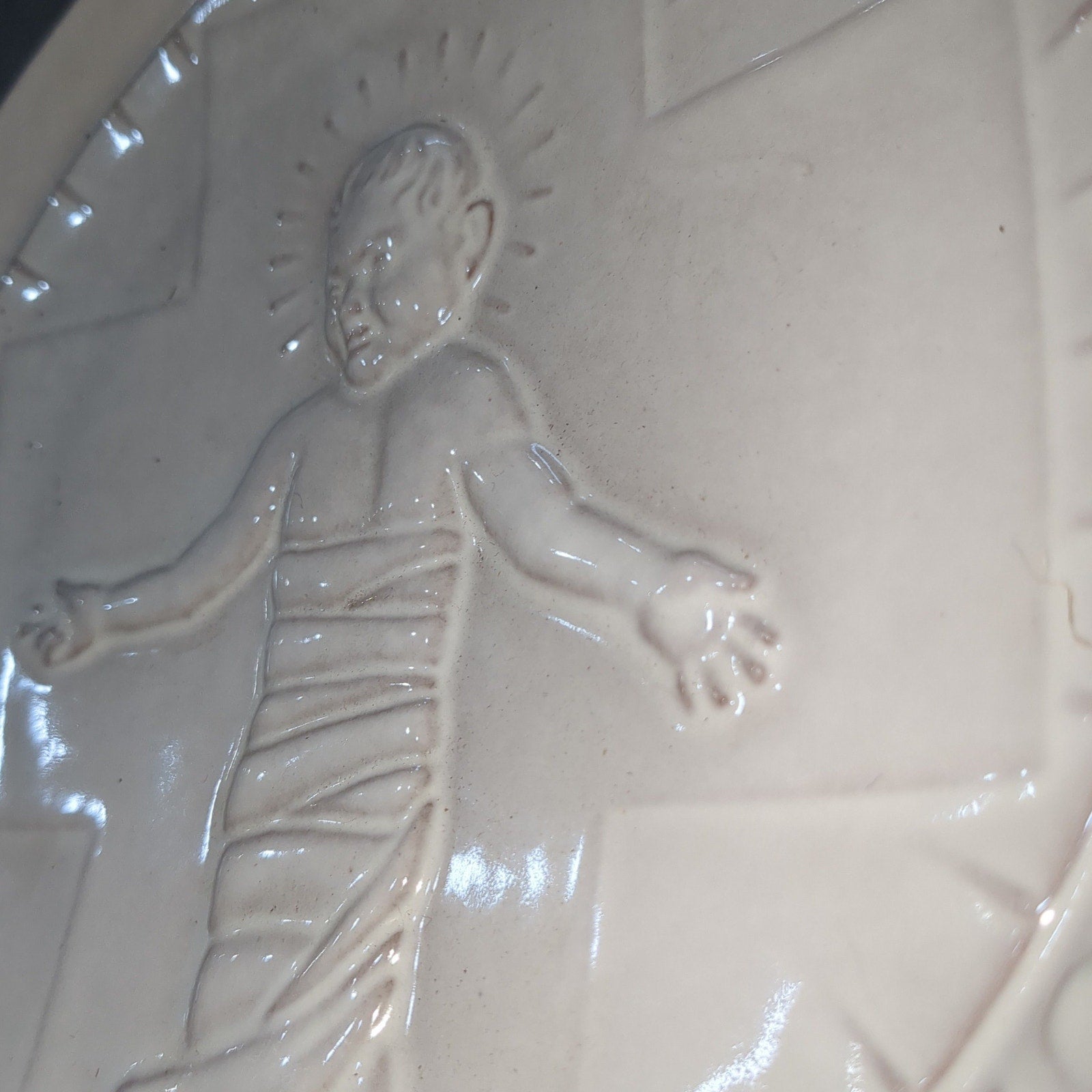 vintage Frankoma plate 1970 king of kings