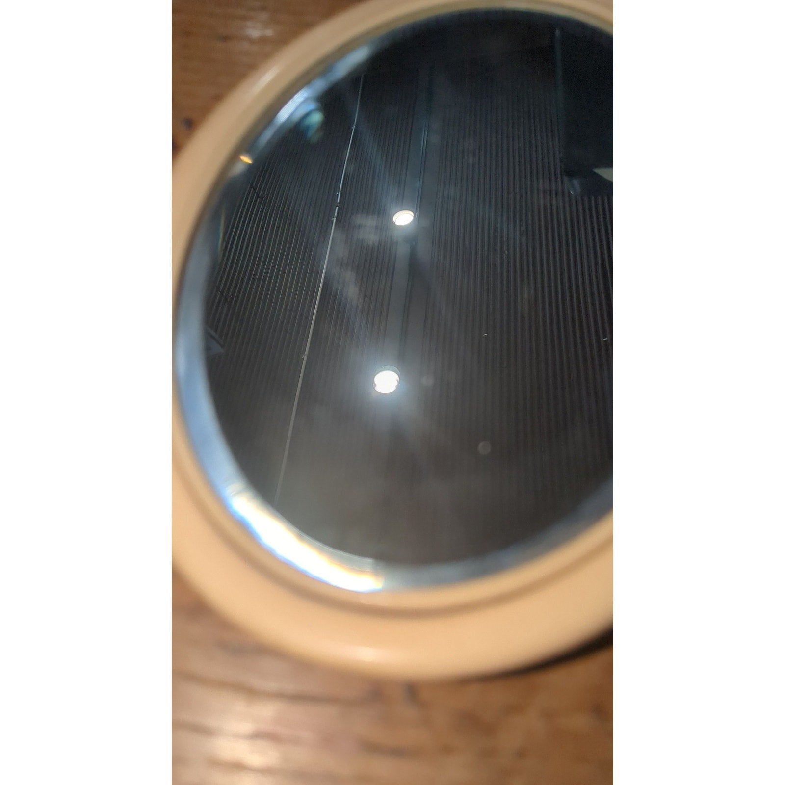 Vintage Celluloid Handheld Mirror