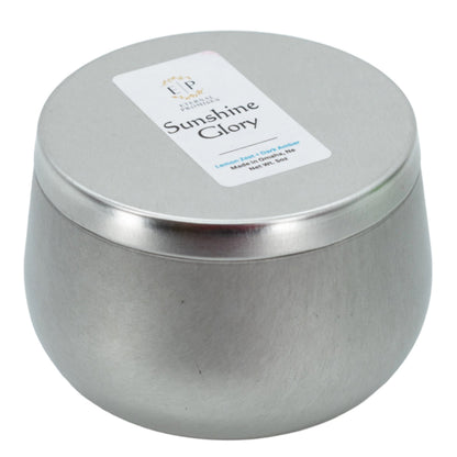 Sunshine Glory Lemon Zest & Dark Amber Scented Candle | 5 oz | Eternal Promises