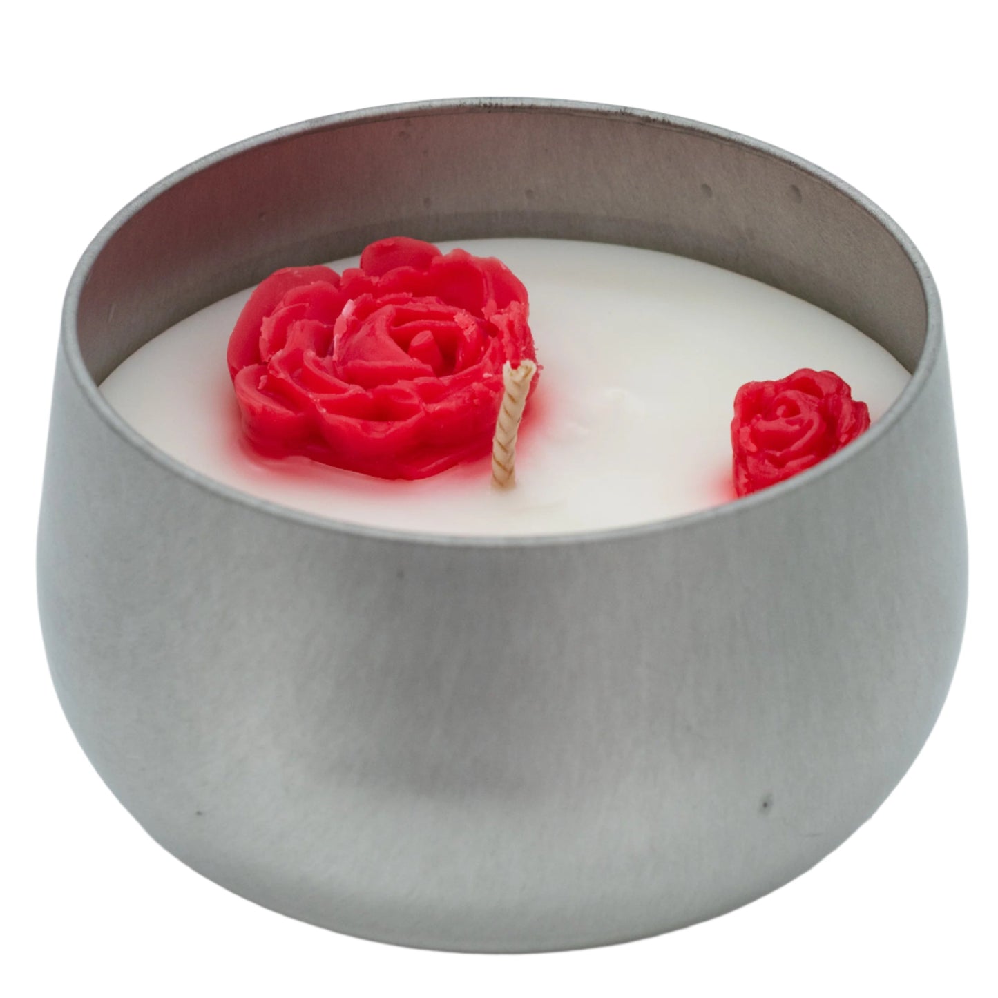 Golden Aura Hibiscus & White Musk Scented Candle | 5 oz | Eternal Promises