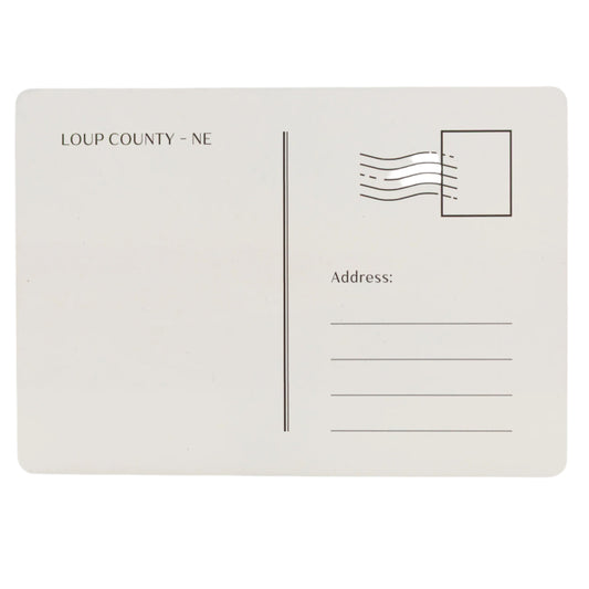 The Grass Was The Country Nebraska Postcard | 8 x 6 in | Sietsma Publishing
