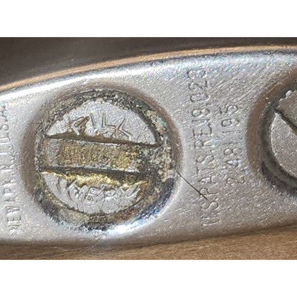 Vintage Ronson Princess Pocket Lighter Refillable Silver Hammered AS IS li9