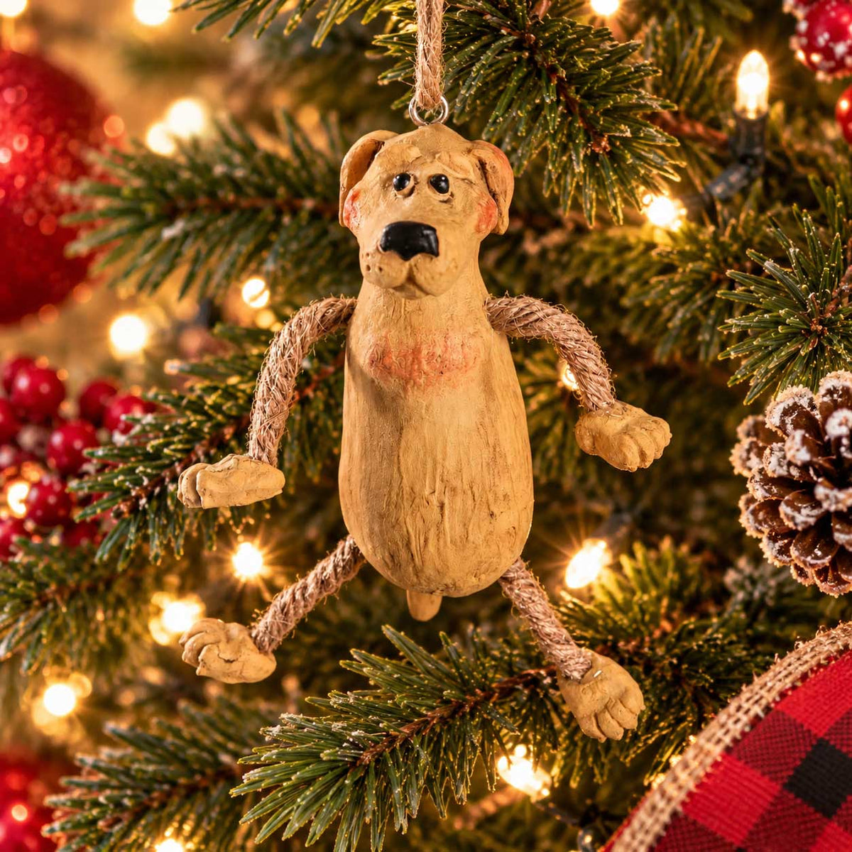 Yellow Lab Ornament | Bert Anderson Collection