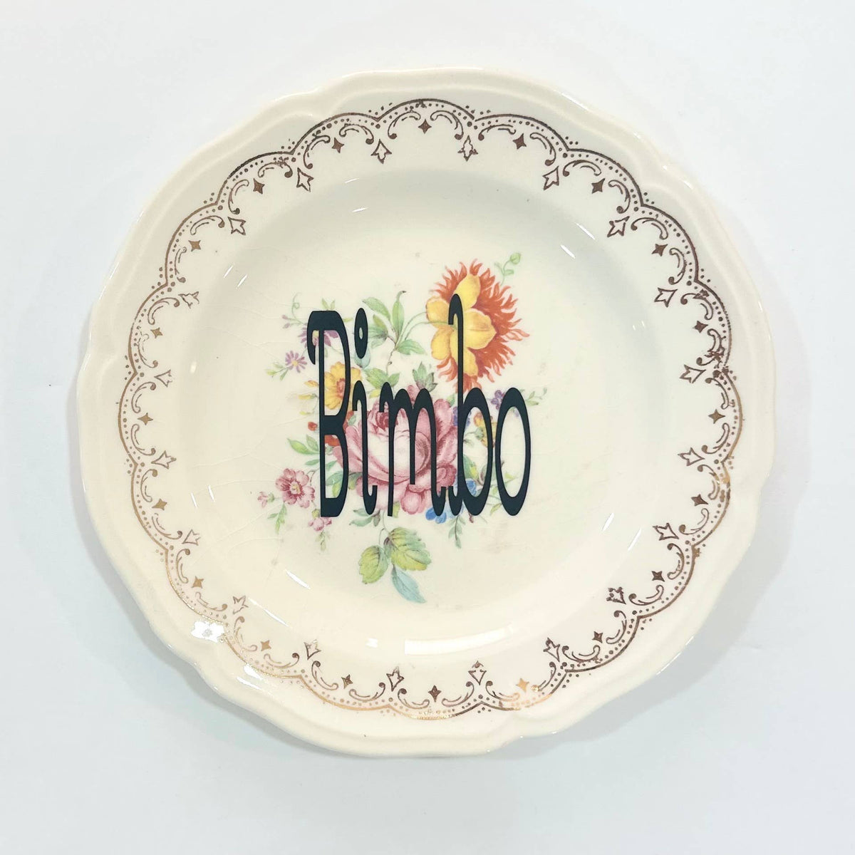 BImbo Vintage Plate