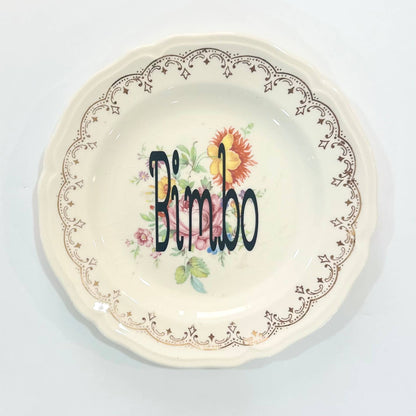 BImbo Vintage Plate