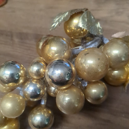 Vintage Mercury Glass Grape Cluster