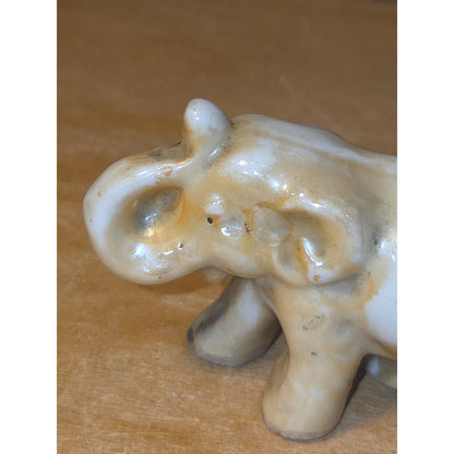 Vintage Elephant Figurine Made in Japan el9
