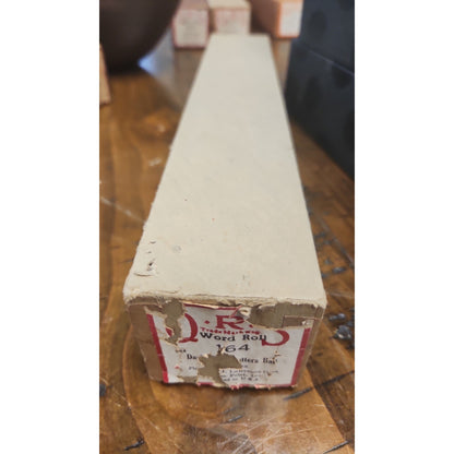 Vintage Player Piano Word Roll "Darktown Strutter's Ball" QRS