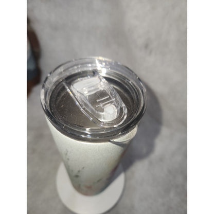 20 oz Stainless Steel Glitter Tumbler Be Your Own Kind of Beautiful tg61