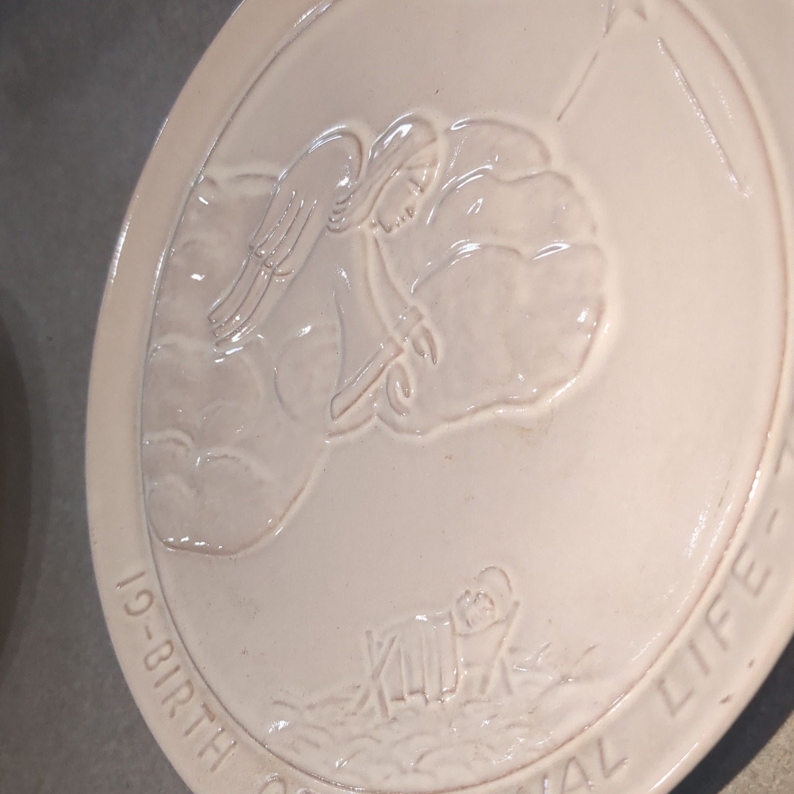 vintage frankoma plate 1977