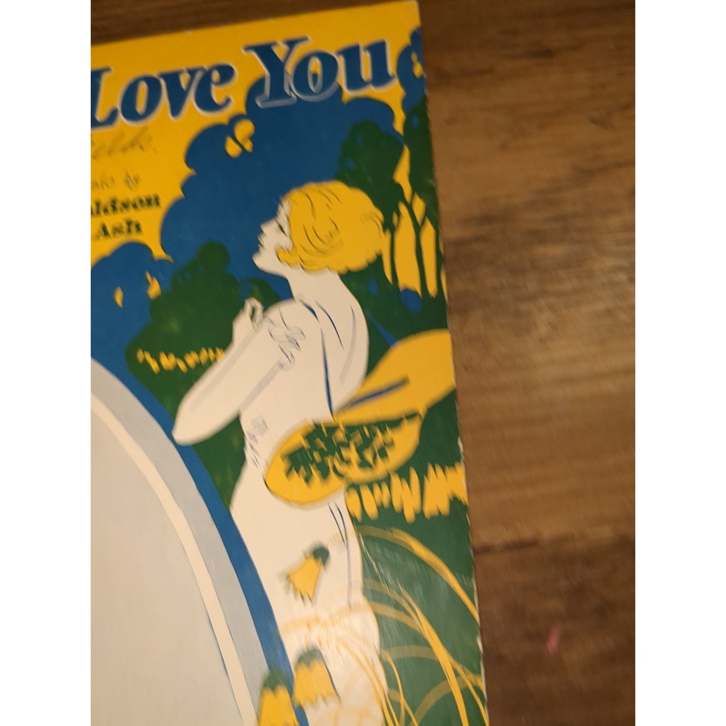 1926 That's Why I Love You Vtg Sheet Music Fox Trot Ballad W Donaldson Paul Ash
