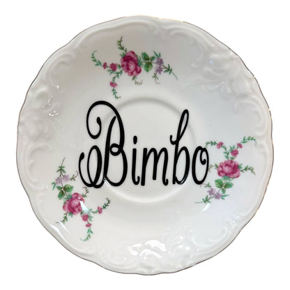 BImbo Vintage Plate