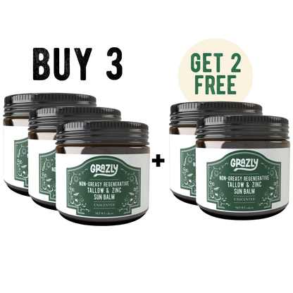 Regenerative Tallow & Zinc Sun Balm Buy 3 Get 2 Free