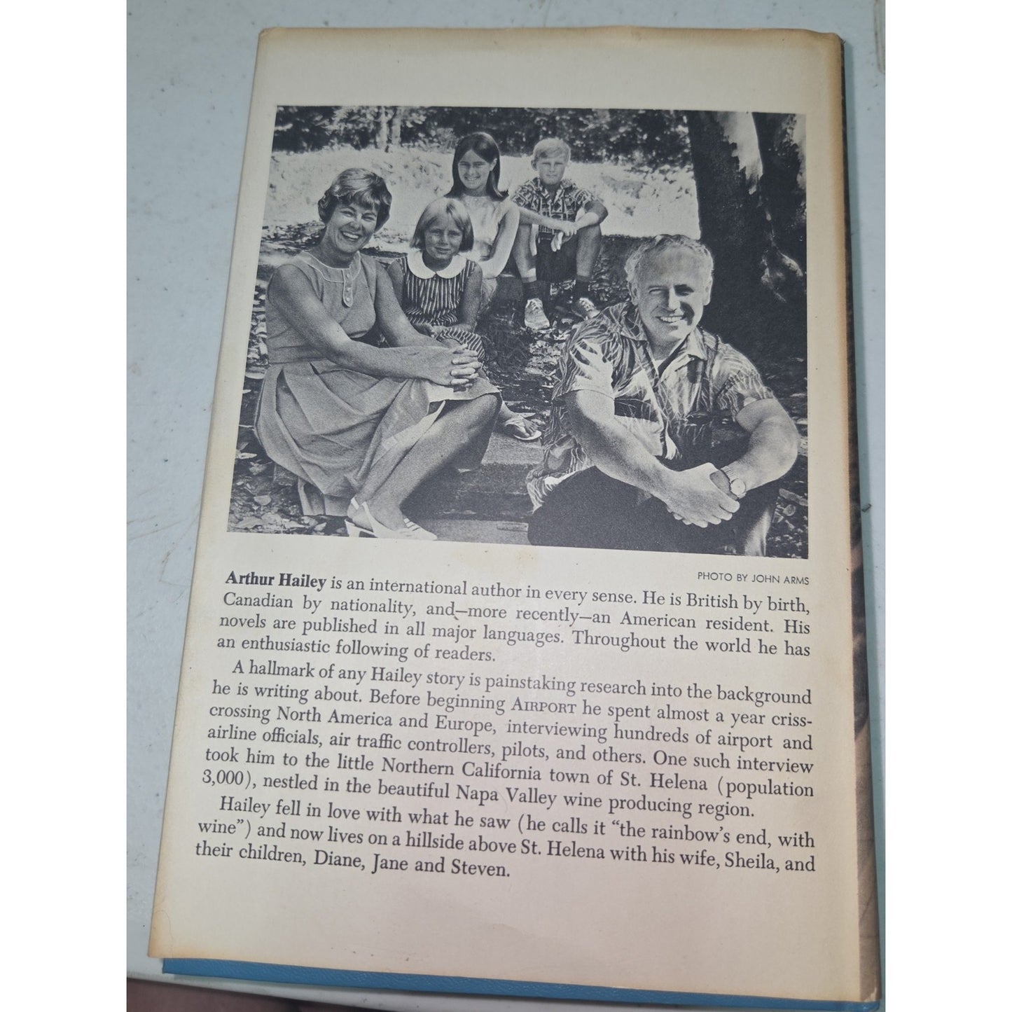 Vintage Hardcover Airport By Arthur Hailey Book Club Edition 1968 Bk65
