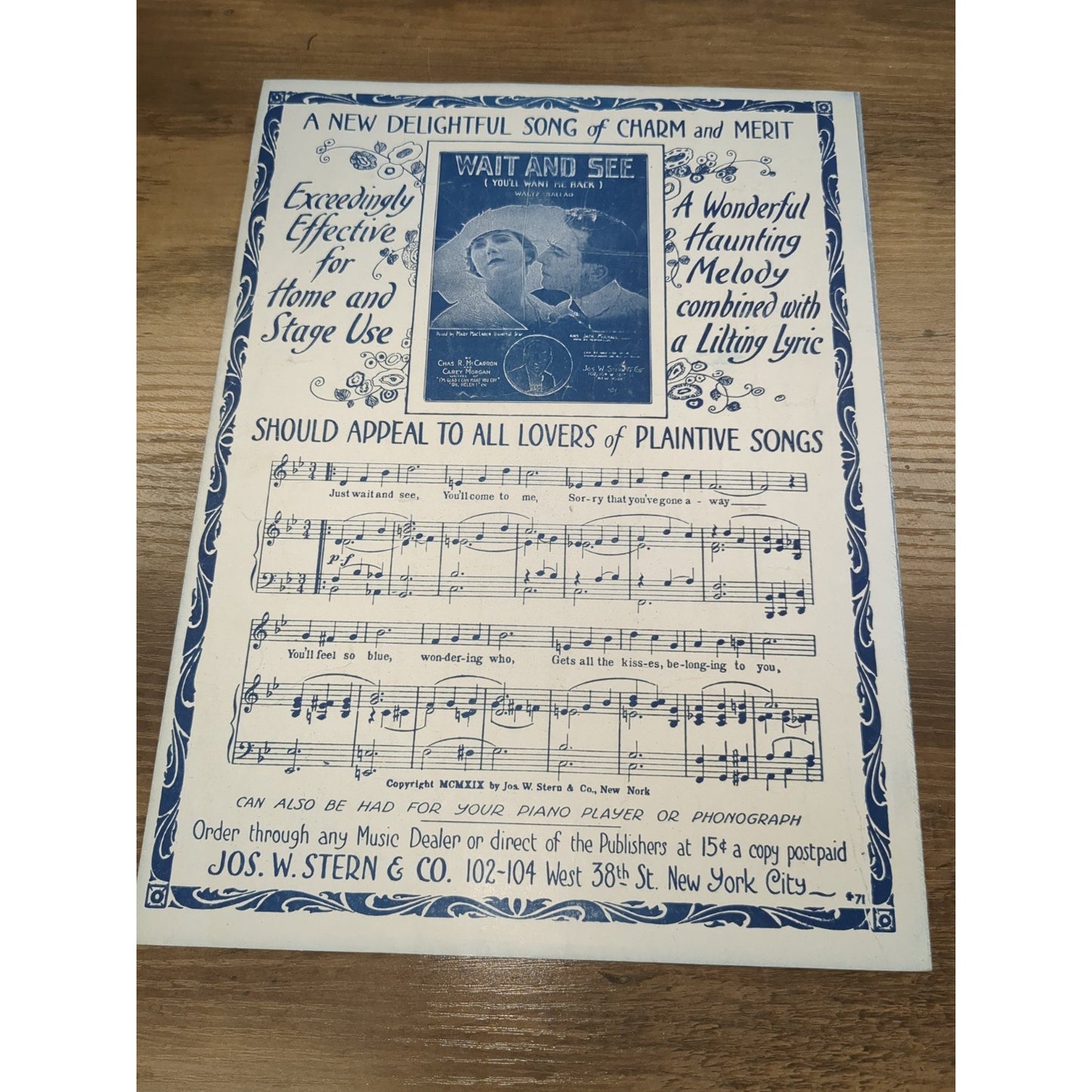 Antique Sheet Music Dixie is Dixie Once More 1919 Leo Turner & James Karp