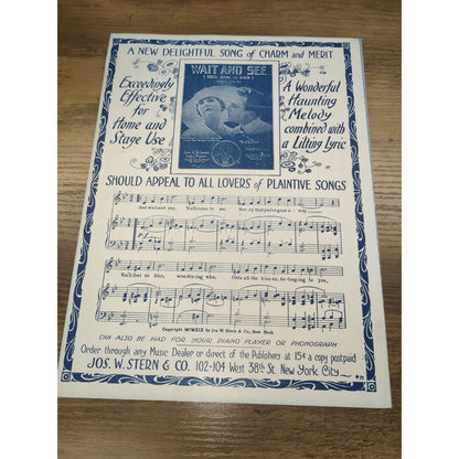 Antique Sheet Music Dixie is Dixie Once More 1919 Leo Turner & James Karp