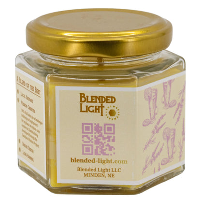 Lavender Lemonade Scented Candle | Multiple Sizes | Blended Light