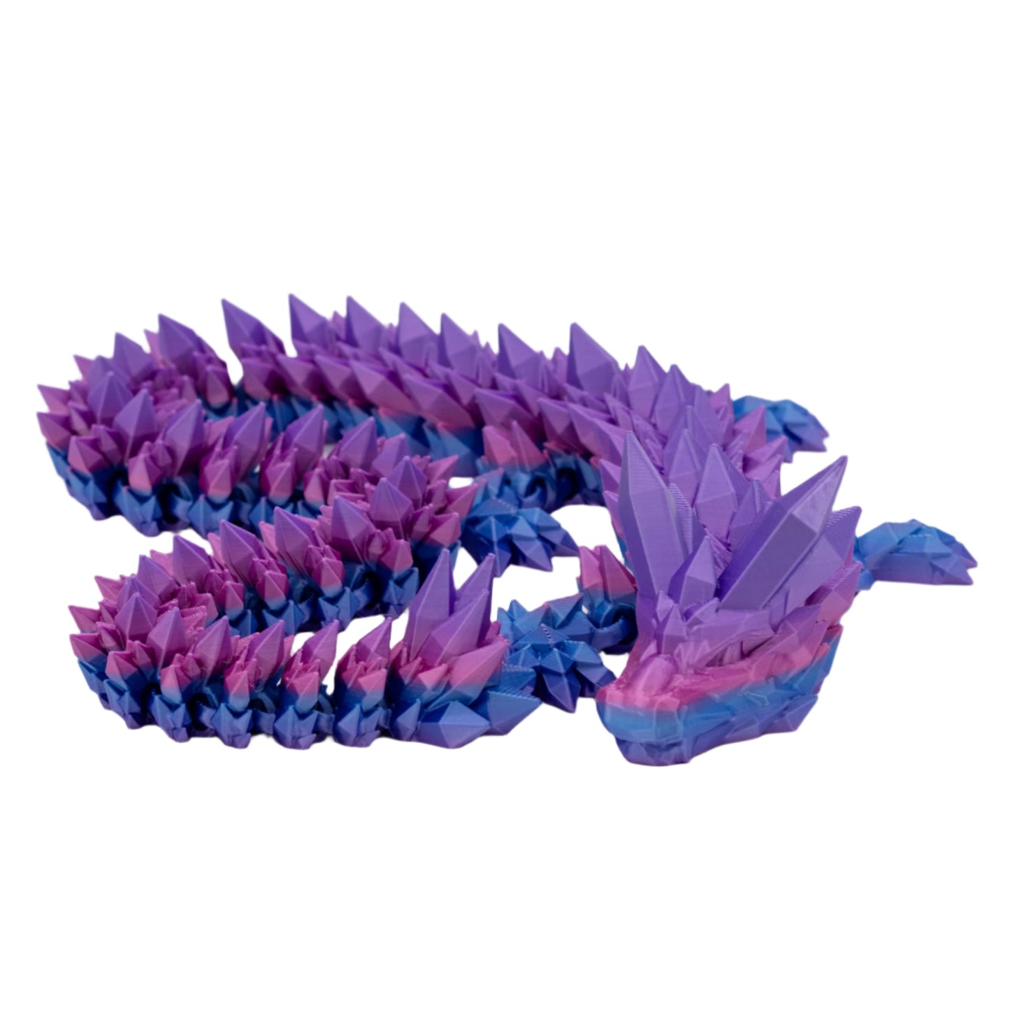 3D Printed Crystal Dragon | Multiple Colors | Black Sheep Products LLC