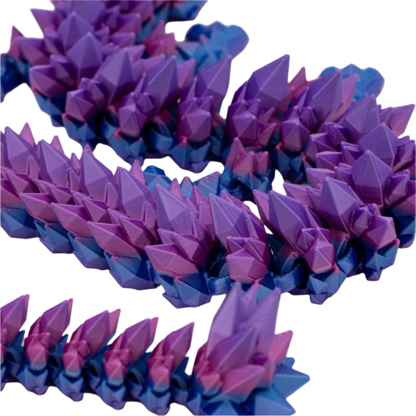 3D Printed Crystal Dragon | Multiple Colors | Black Sheep Products LLC