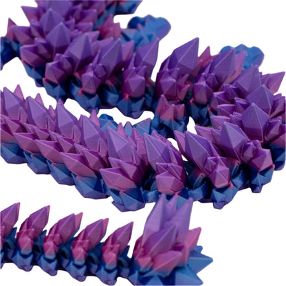 3D Printed Crystal Dragon | Multiple Colors | Black Sheep Products LLC
