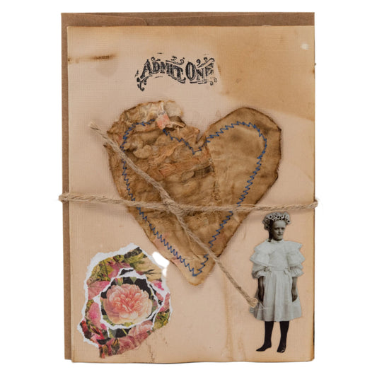 Vintage Junk Journal Card & Envelope Set | 5" x 7" | The Painted Attic