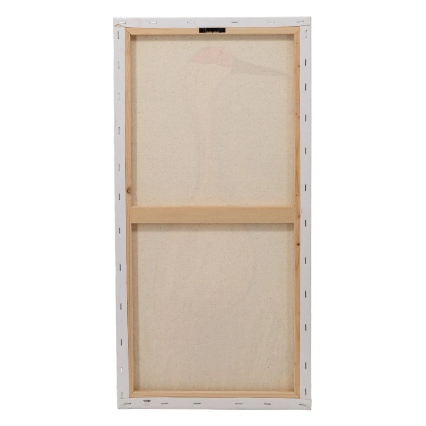 Syd the Crane Canvas Painting | 24" x 12.5" | The Painted Attic