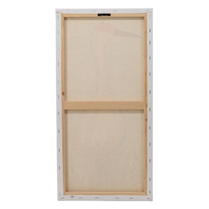 Syd the Crane Canvas Painting | 24" x 12.5" | The Painted Attic