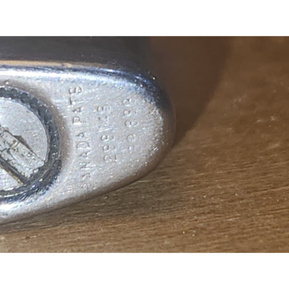 Vintage Ronson Princess Pocket Lighter Refillable Silver Hammered AS IS li9