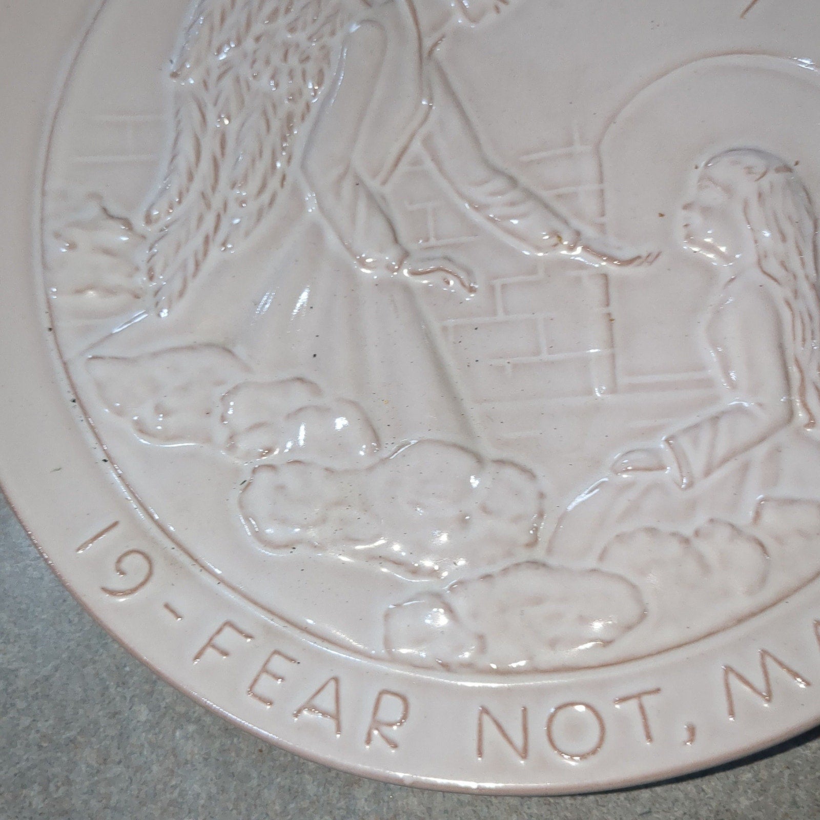vintage francoma plate 1995 fear not Mary