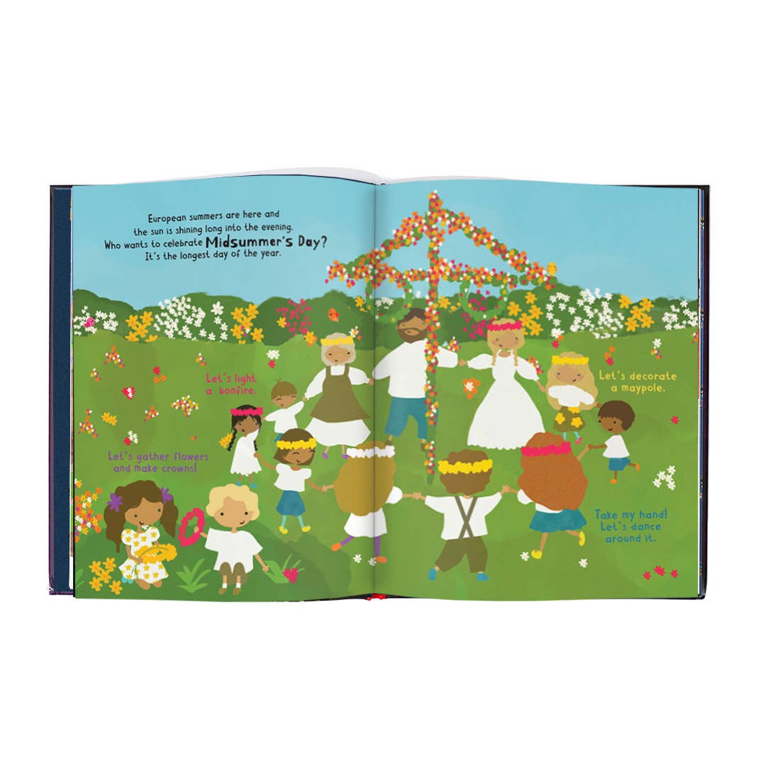 World Celebrations Book Kids – Discover 16 Holidays and Cultural Traditions