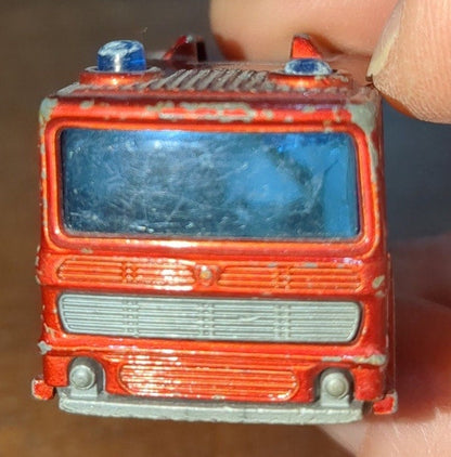 Vintage Firetruck Fire Engine Matchbox Merryweather 1969 Lesney England ft1