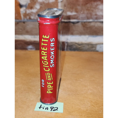 Vintage Prince Albert Tobacco Tin Pipe and Cigarette 1 1/2 oz R J Reynolds Tobacco Co. Winston-Salem N.C. Choice of 1