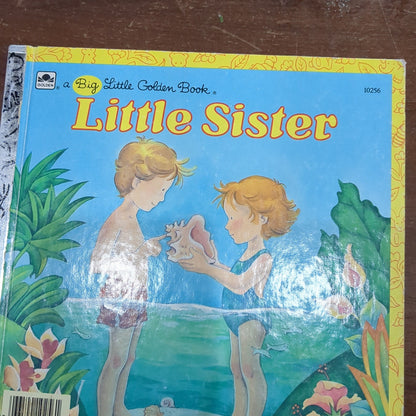Vintage Little Golden Book Little Sister