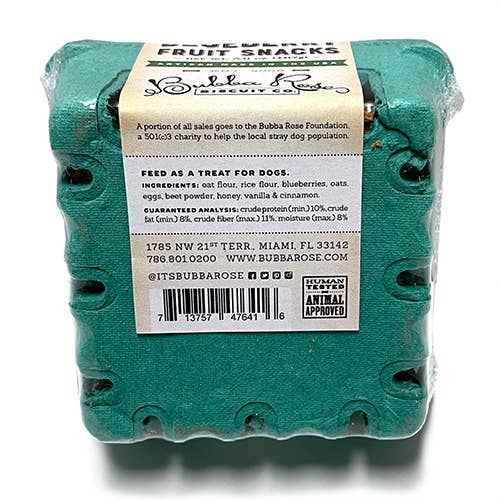 Pet Treat Blueberry Fruit Crate Box br2
