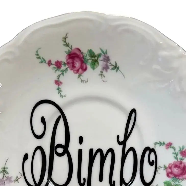 BImbo Vintage Plate