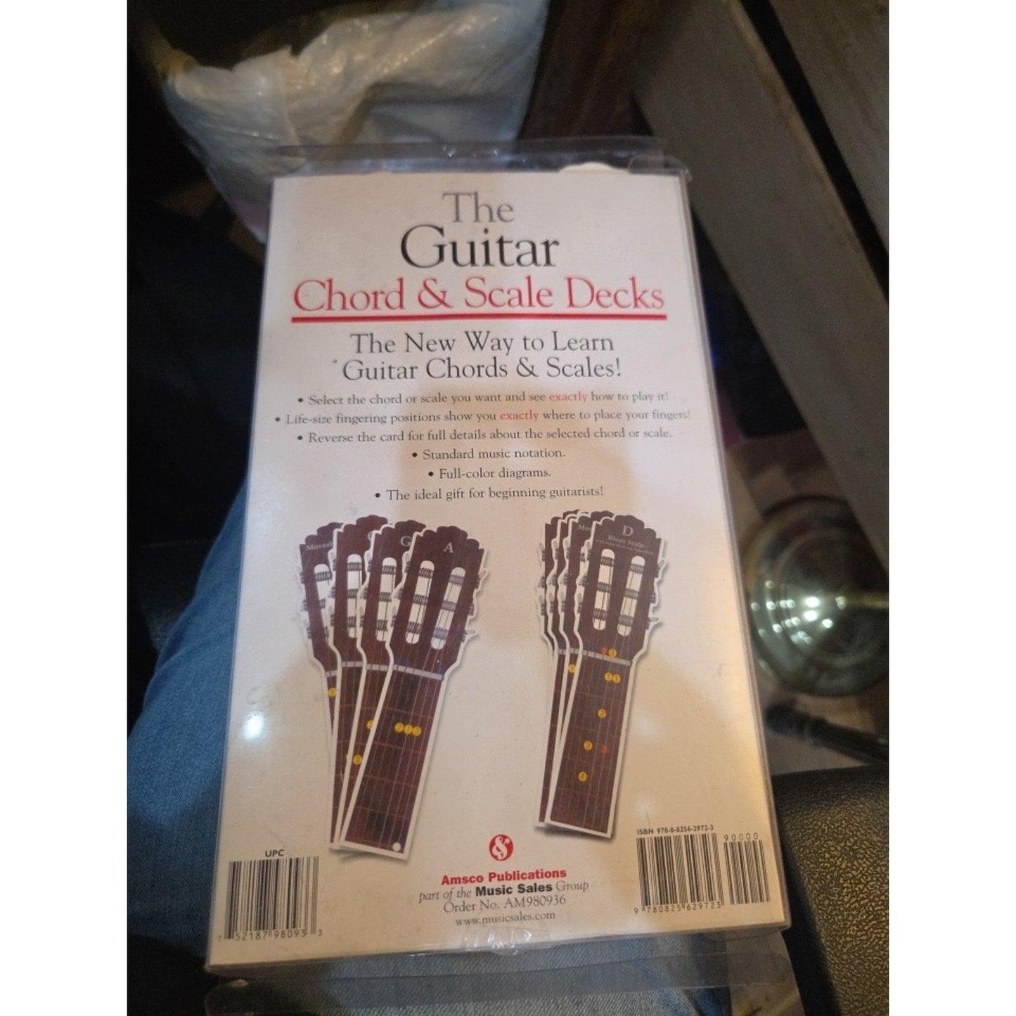 Guitar Chord & Scale Decks New way to learn guitar Chords & Scales