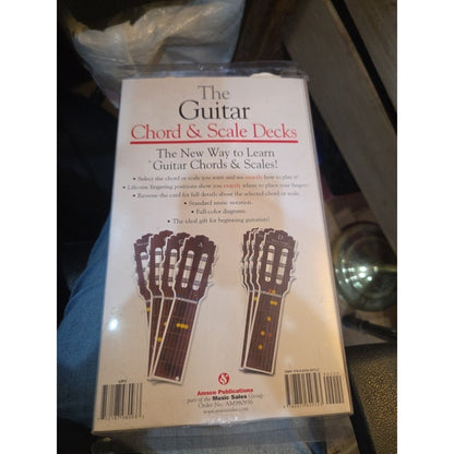 Guitar Chord & Scale Decks New way to learn guitar Chords & Scales