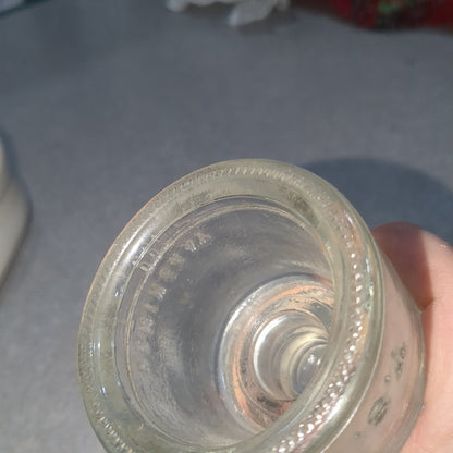 Vintage Clear Glass Hemingray Insulator 7-59 HSTS